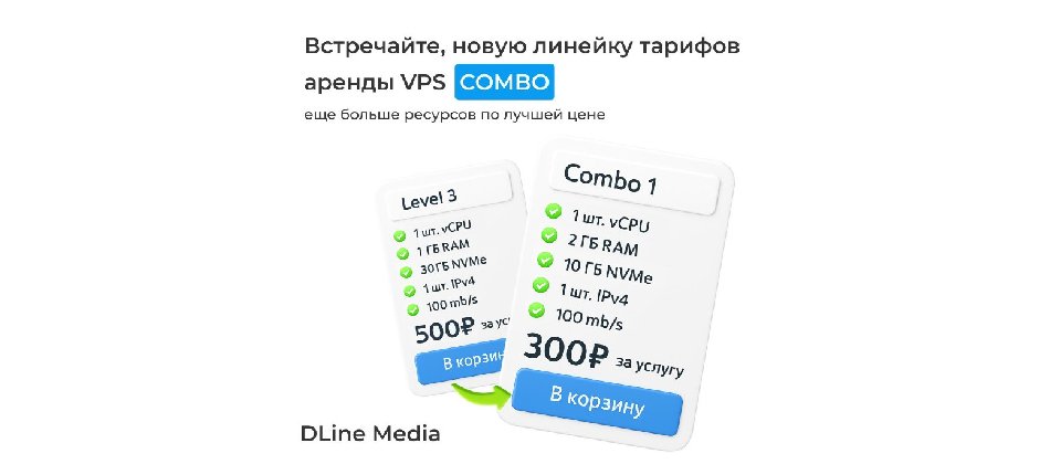 Представлена новая линейка VPS от DLine Media: теперь и быстрее, и щедрее